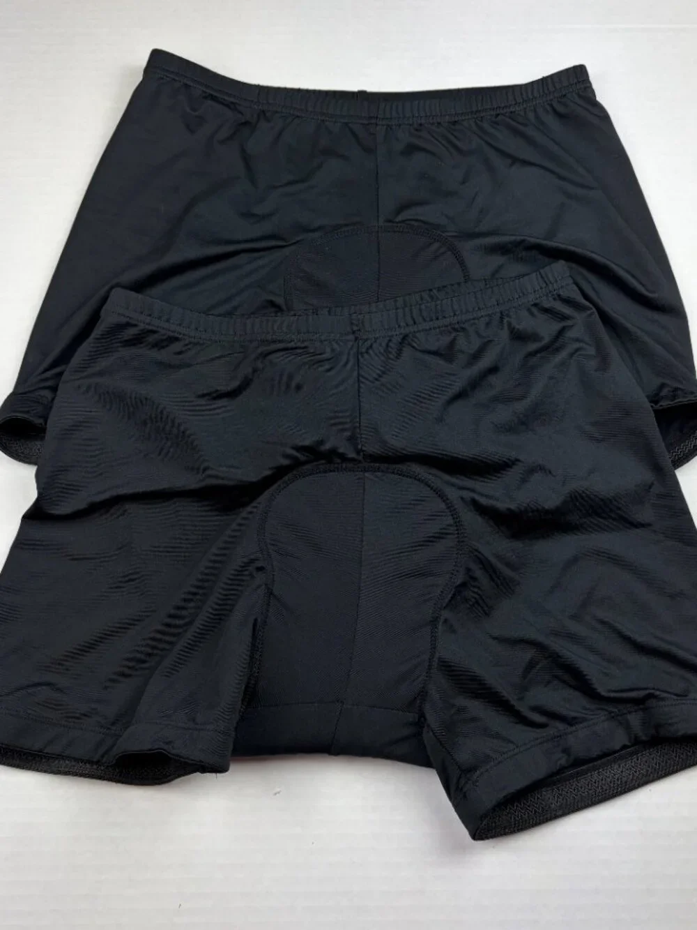 Baleaf Mens 3D Padded Bike Shorts in Black Size XL - 2 Pair